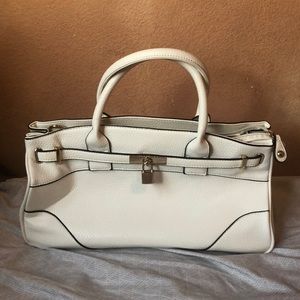 White purse